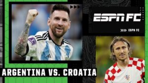 Background of Teams argentina vs croatia 